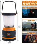 Bright 1800 Lumen Go-To Camping Lantern With Four Lighting Modes Battery Powered Emergency Light dimensions and uses