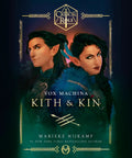 Super Epic Fantasy Paperback Covering The Hype Driven Vox Machina Kith And Kin Storyline with vibrant characters and fantasy elements.