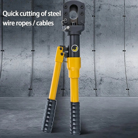 Heavy Duty Hydraulic Cable Cutter For Rough Jobs With 30mm Cutting Capacity Steel Bar Shear in industrial setting