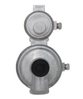 Top view of Compact Integral Two-Stage Gas Regulator Built For Portable Grills And Outdoor Cooking On The Go, 250 PSI Max Inlet