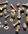 Massive 1580 Piece Metric Bolt Kit With M4 M5 M6 M8 Nuts And Bolts, Grade 8.8 Alloy Steel, Yellow Zinc Plated, 12 To 30mm Length