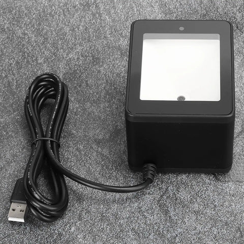 Hands Free 2D Barcode Scanner With Omnidirectional 360 Degree Reading USB Desktop CCD CMOS Image Processing Automatic Scan