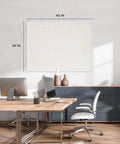 40 By 30 Inch Bulletin Board With White Wood Frame for office, mounted on wall, Industrial Grade Pinning Surface