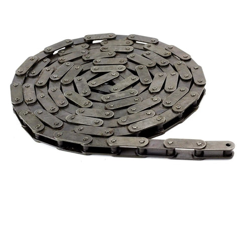 Heavy Duty ANSI C2060 Conveyor Roller Chain 10 Feet With 1 Connecting Link 1.500 Inch Pitch Double Pitch Workhorse For Heavy Conveyor Runs