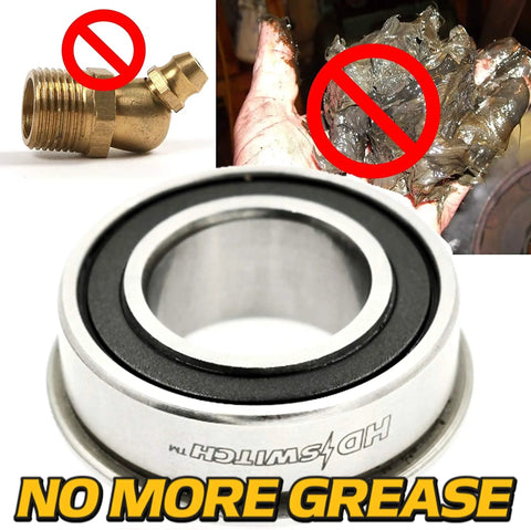 Front Wheel Bearings Conversion Kit For L100 L105 L108 L110 L120 L130 Lawn Tractors, no grease, old part replaced