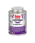 Purple Pipe And Fitting Primer For PVC And CPVC 8 Oz Bottle Pro Grade Fast Drying Formula For Clean Bonding On Water Supply Sewer Drain Lines Ideal For Residential And Commercial Plumbing Projects, 8 oz can