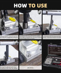 Instruction steps for Pro Grade Heavy Duty Thread Repair Kit M11x1.25x28.2mm With Stainless Steel Inserts And HSS Drill Tap Counterbore Installation