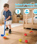 Chill And Swing With This 23 Piece Kids Golf Club Set Featuring Durable Abs Plastic Clubs And Safe Small Balls Smooth Rounded Edges For Easy Indoor Outdoor Play Knockout Birthday Gift For Boys And Girls.