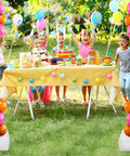 NUOBESTY balloon pillar kit: set of 4 adjustable balloon column stands for indoor/outdoor party decor