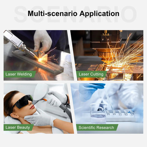 Kickass Laser Safety Goggles For IPL And Fiber Laser Top Shelf OD7 Glasses Blocking 800 To 1100Nm With Heavy Duty UV IR Shielding For Hair Removal Shops And Industrial Labs Pro Grade Impact Proof Frame With Crisp Optics