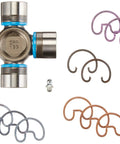 U Joint Kit 1350 Series Greasable 1.188 Bearing Caps With Clips 2 Pack 30 Series SPL OSR Universal Joint For Tough Off Road Builds Towing And Rough Ride Applications, steel joint and clips