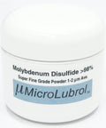 Dry Lubrication Molybdenum Disulfide MoS2 Powder For Metal And Plastic Contacts 1 To 2 Micron Lube Grade One Half Ounce