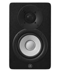 Front view of HS4 Black Powered Studio Monitors Pair With 4.5 Inch Woofer And 1 Inch Dome Tweeter 60 Hz To 22 kHz 26W Output
