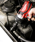 Impact Universal Joint Set 3-Piece 1/4 Inch Drive U-Joints used with cordless impact wrench on car engine