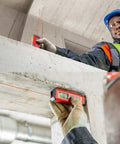 Pro Grade Laser Distance Meter For Builders And DIYers With 200 Ft Range And 1.5 mm Accuracy used by construction worker indoors