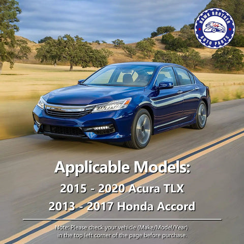 Front Sway Bar Links For 2013 2017 Honda Accord And 2015 2020 Acura TLX OE Replacement Suspension Upgrade For Smoother Quieter Ride And Real Street Tuned Feel Direct Fit Durable Steel Construction For Easy Install And Long Lasting Ride Quality, blue Acura TLX on road