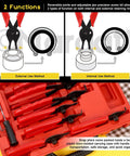 225 Piece Snap Ring Pliers Kit With Straight And Bent Retaining Ring Pliers For Internal And External Retaining Rings C Clips