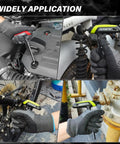 Using 14 Piece T Handle Allen Wrench Set With SAE And Metric Hex Keys for bike, motorcycle, and machinery repair