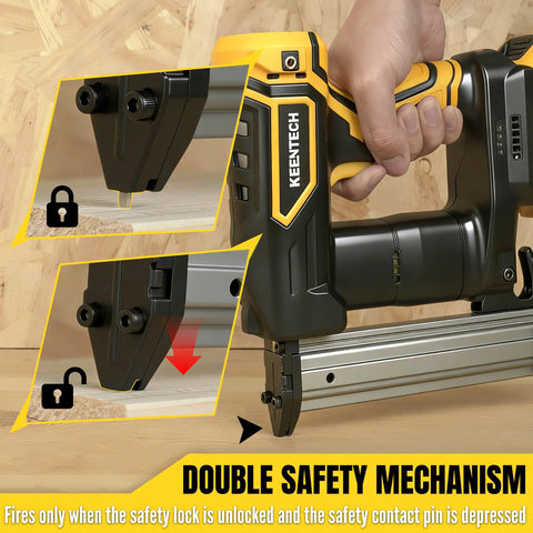 Top Tier No Sweat Finishing With Slick Flush Drive On This Heavy Duty Cylinder Driven 18 Gauge Cordless Brad Nailer To Crush Trim Baseboards Drywall And Diy Woodworking Like A Total Pro