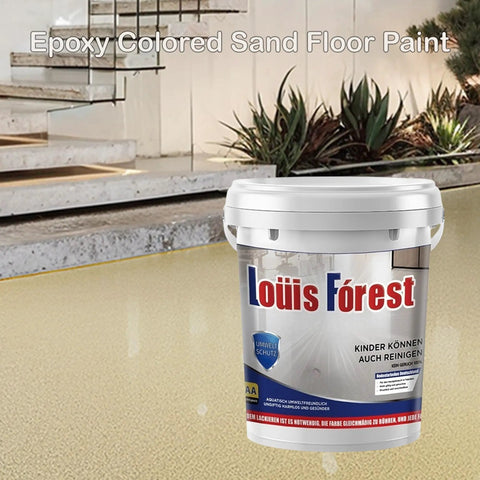 DIY Friendly Self Leveling Epoxy Floor Paint With Marble Look Waterproof And Non Slip Finish Wear Resistant Coating bucket