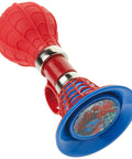 Spider Man Webbed Bike Horn For Kids, Loud Fun Sound For Any Bike, Trike, Or Scooter, adds attention grabbing hero vibe