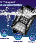 12 Pods 252 LEDs 5 Sides RGB Rock Lights With App And 2 Remote Control for Trucks, waterproof design, in water demonstration.