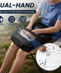 Portable Travel Laundry Washing Bag For Camping Cruise Van Life Lets You Hand Wash Socks And Delicates Right Inside Pack Lighter Clean Gear On The Fly Every Trip with dual-hand scrubbing design.