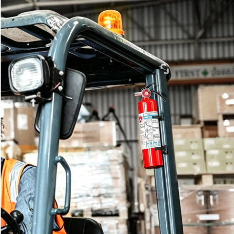 Grab And Go ABC Fire Extinguisher 2.5 Lb No Fuss Multipurpose Canister For Home Garage Kitchen And Vehicle Emergency Ready When Seconds Count Solid Pick For Household Safety