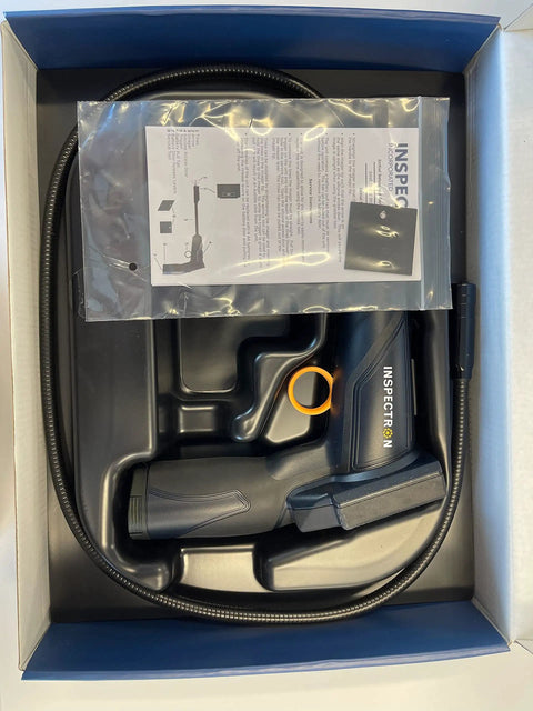 Digital Videoscope Reach Tool With Four Claw Grabber Extendable Reacher Endoscope Camera in box with inspection manual