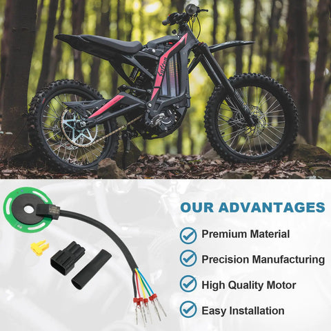 Direct Replacement Hall Sensor For SUR RON Light Bee X S Electric Motorcycle OEM Quality Performance Easy Install Seamless Fit Reliable Hall Effect Sensor For Smooth Throttle Response