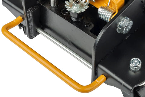 Heavy Duty 2 Ton Floor Jack Paired With 3 Ton Jack Stand Featuring U Shape Slotted Saddle For Quick Shop Lifts Rock Solid Ride Support And Smooth Car Repairs Handled Like A Boss Under Any Vehicle