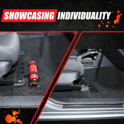Under Seat Fire Extinguisher Mount Bracket For Toyota Tacoma 2024 2025 No Fuss Easy Install Aluminum Alloy Holder With Quick Release
