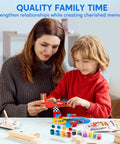 All In One DIY Wooden Airplane Craft Kit For Kids Ages 6 To 12 Totally Kid Friendly Build Four Aircraft And Paint