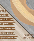 Pro Level Maple Edge Banding Roll, Preglued Flexible Wood Tape For Cabinet Repair And Furniture Restoration, Heavy Duty Veneer Strip on wood background.