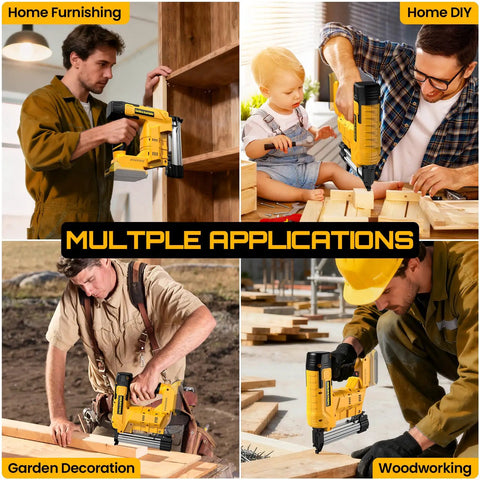 Boss Grade 18 Gauge Cordless Brad Nailer And Electric Staple Gun Two In One Workhorse used in multiple DIY projects.