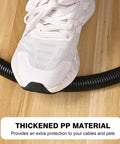 Flame Retardant Half Inch Split Wire Loom Tubing 25 Feet Includes No Fuss Easy Installation Tool Durable Polypropylene Wire Covers