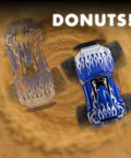 RC Sonic Racing CrossWorlds Monster Truck Ready To Run 2.4GHz Remote Control Toy with turbo boost performing donut action