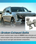 Exhaust Manifold Repair Clamp 926-610 Fit For Cadillac Chevy GMC Vehicles with SUV, heavy duty steel construction