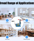 DIY Manual Jewelry Bending Tool For Ring And Bracelet Making, shown with applications in homes, jewelry shops, craft shops, and studios.