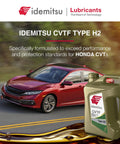 Honda CVT Transmission Fluid HCF2 Type H2 For Continuously Variable Transmissions 5 Quart Bottle Built For Smooth Shifts Peak Protection And Real World Performance With Advanced Additives, Idemitsu bottle