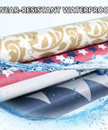 Portable Canvas Wardrobe Large Clothes Closet Storage Organizer With Hanging Rod And Shelves Dust Cover with waterproof fabric