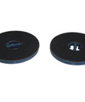 Replacement round scrubbing pads for BigGreen Hercules Scrub And Clean Floor Machine with 2200 RPM brush speed, black color.