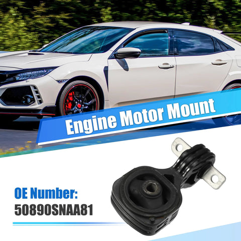 Honda Civic Lower Rod Torque Engine Mount Replacement For 2006 To 2011 Gas And CNG Direct Fit Stops The Clunking Noise When You Accelerate Or Shift Gears Durable Heavy Duty Mount