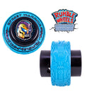 Rumble Wheels Lightning Strikers Rip Cord Racing Tires 2 Pack High Speed Launcher Toy with Light Up Spinning Wheels for Kids