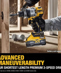 Built Tough Brushless Cordless Hammer Drill 20V Max 1/2 Inch High Torque Workhorse Battery Not Included heavy duty tool drilling into wood