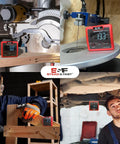 Rock Solid Heavy Duty Magnetic Digital Angle Finder Featuring A Slick Extra Large Auto Invert Lcd Display For Dang Precise Leveling And Easy Shop Job Tracking in various workshop settings.