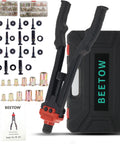 Rivet Nut Tool Kit With 16 Inch Gun 15 Mandrels 200 Rivet Nuts In Two Boxes Carrying Storage Case And Quick Change Mandrel System