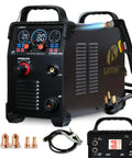Apex 80 Amp Beast Blowback CNC Plasma Cutter With THC ARC OK, Drag Cut Ready, 220V LED Display Front Regulator, air filter and accessories