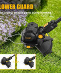 3 In 1 Cordless String Trimmer Edger And Mini Mower For 20V Max Batteries 12 Inch Cut 8500 RPM Auto Feed Weed Wacker with flower guard