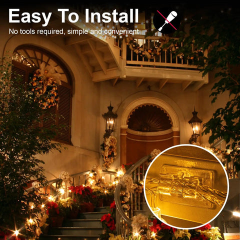 Heavy Duty Clear Adhesive Hooks For Outdoor String Lights And Christmas Wires Gonna Stick Like Glue To Any Surface Rock Solid Double Hook Design Keeps Your Party Decor Secure All Night
